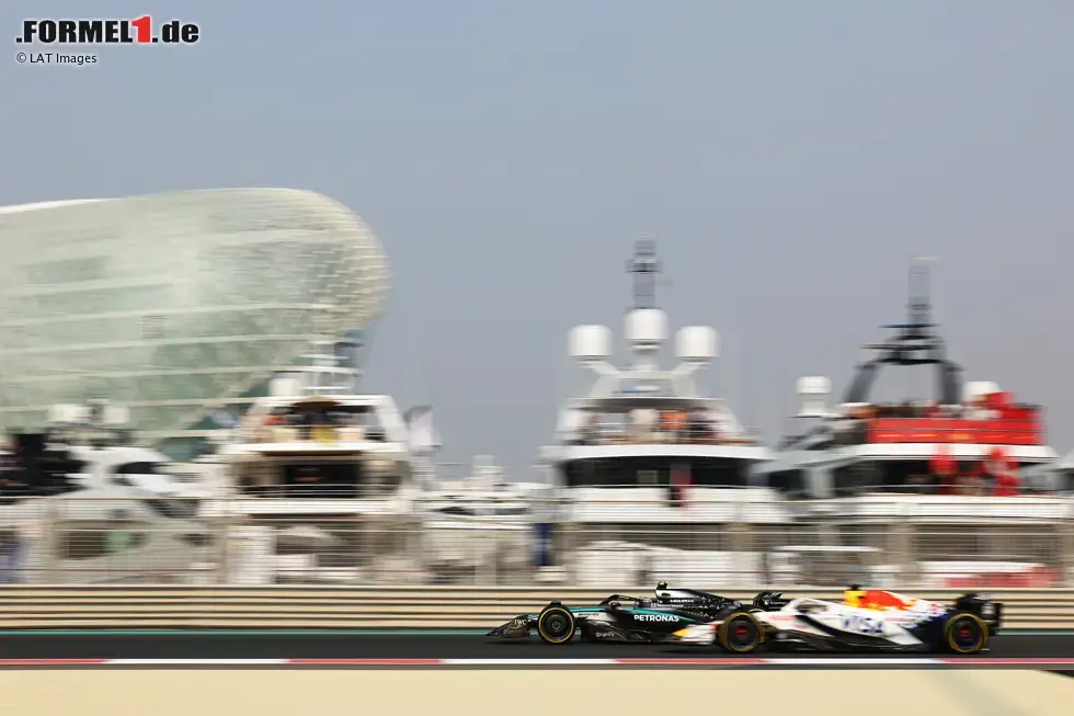 Foto zur News: Andrea Kimi Antonelli und Isack Hadjar (Racing Bulls)