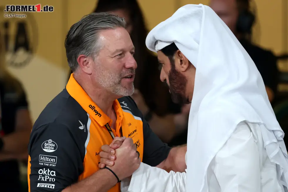 Foto zur News: Zak Brown und Mohammed bin Sulayem