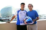 Foto zur News: Isack Hadjar (Racing Bulls) und Alain Prost