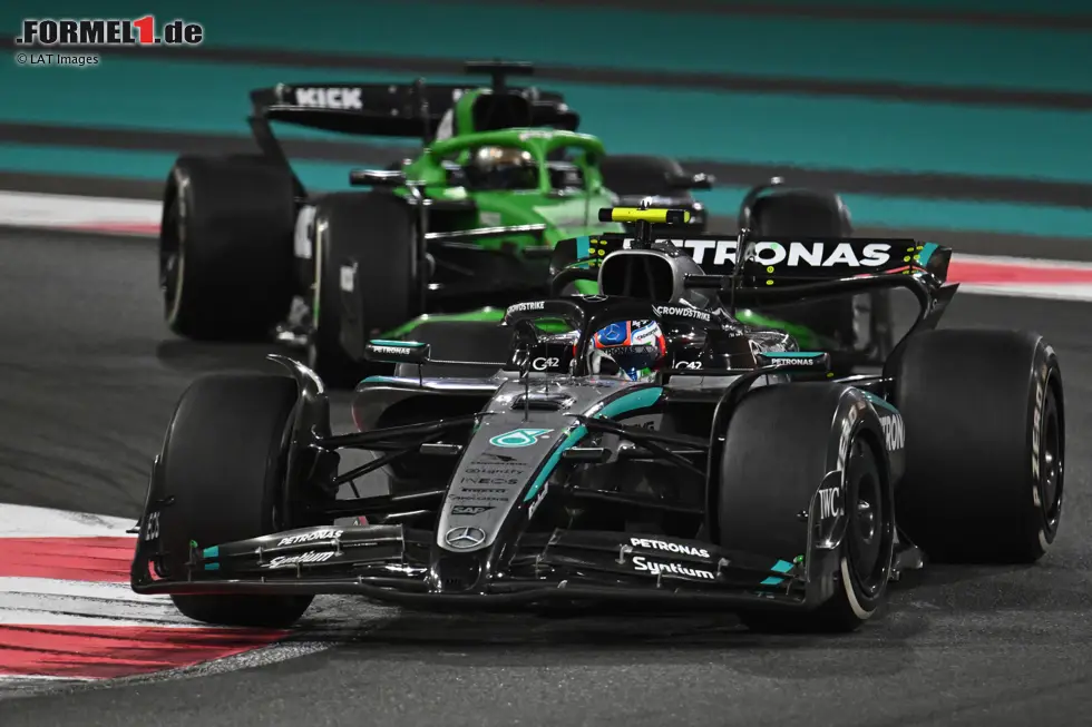 Foto zur News: Andrea Kimi Antonelli und Nico Hülkenberg (Sauber)