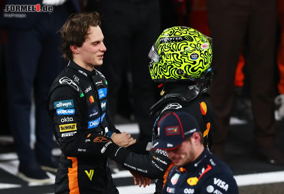 Foto zur News: Lando Norris (McLaren) und Oscar Piastri (McLaren)