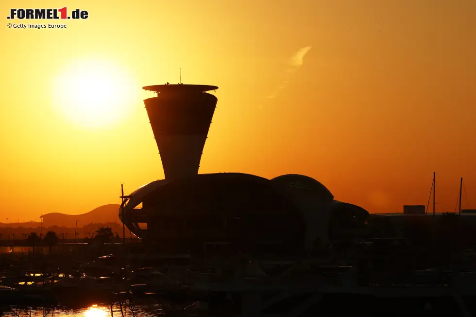 Foto zur News: Blick auf den Yas Marina Circuit