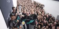 Mercedes feiert den Konstrukteurstitel Gallerie: Mercedes feiert den Konstrukteurstitel