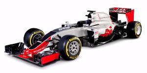 Fotos: Präsentation Haas-Ferrari VF-16