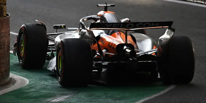 Foto zur News: Norris crasht, Piastri droht Strafe!