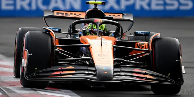 Foto zur News: McLaren schlägt in FT3 zurück