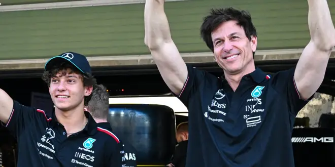 Foto zur News: Wolff bestätigt Antonelli für 2026