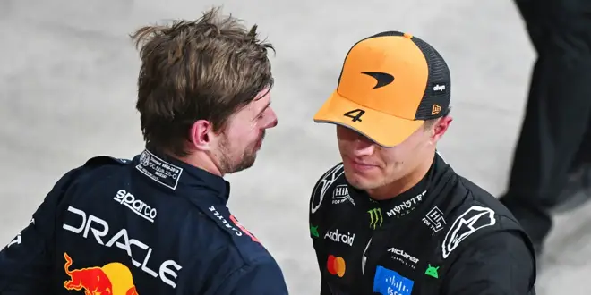 Foto zur News: "Wenn Max das Feld aufhält ..."