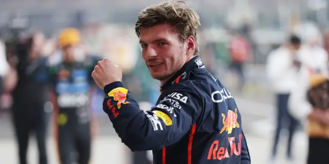 Foto zur News: "Wenn Max das Feld aufhält ..."