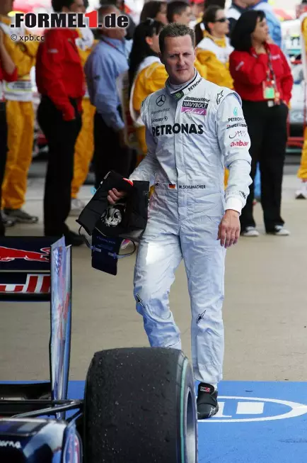 Österreich (Österreich): "Es war sein bestes Ergebnis seit seiner Rückkehr in die Formel 1. Dennoch blickt Rekordweltmeister Michael Schumacher auf ein desillusionierendes Wochenende zurück." Foto zur News: Österreich (Österreich): "Es war sein bestes Ergebnis seit seiner Rückkehr in die Formel 1. Dennoch blickt Rekordweltmeister Michael Schumacher auf ein desillusionierendes Wochenende zurück."