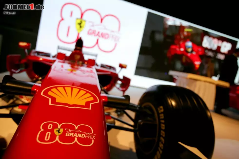 Ferrari, das einzige Team, das von Anfang an in der Formel-1-WM am Start war, feierte den 800. Grand Prix. Aus dem erhofften Sieg wurde nichts, aber davon haben die Italiener ohnehin schon 210! Foto zur News: Ferrari, das einzige Team, das von Anfang an in der Formel-1-WM am Start war, feierte den 800. Grand Prix. Aus dem erhofften Sieg wurde nichts, aber davon haben die Italiener ohnehin schon 210!