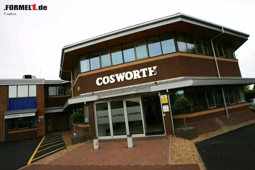 Foto zur News: Die Fabrik von Motorenhersteller Cosworth in Northampton.