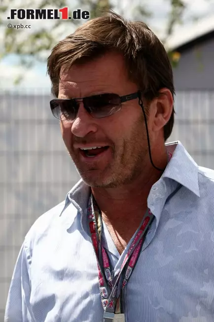 Foto zur News: Golflegende Nick Faldo ist glühender Formel-1-Fan.
