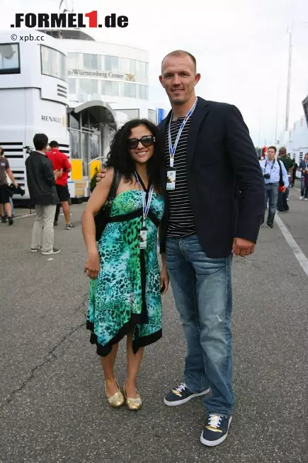 Foto zur News: Box-Weltmeister unter sich: Susi Kentikian und Jürgen Brähmer.