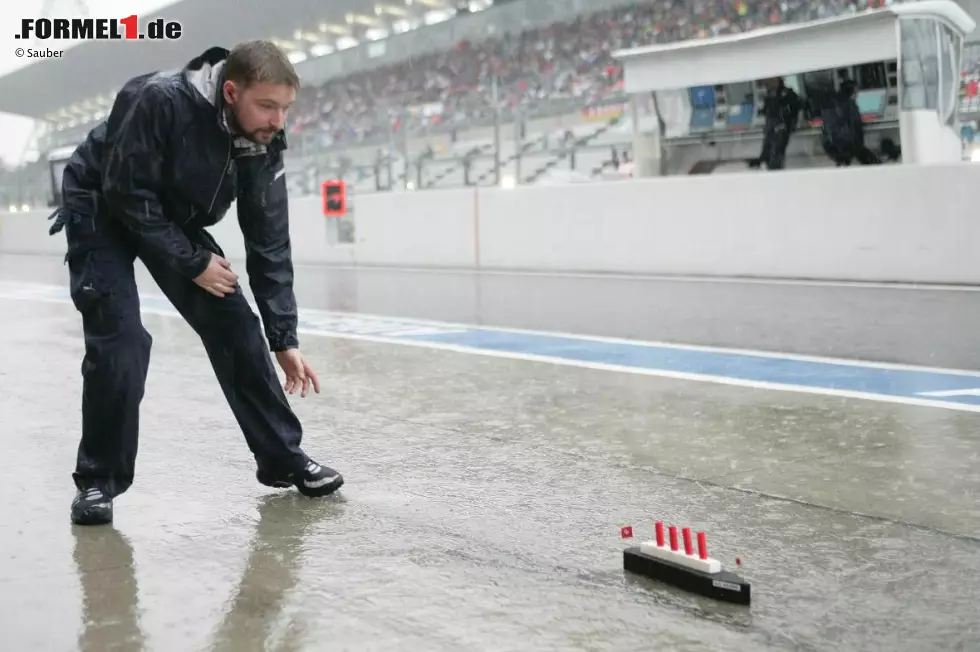 Foto zur News: Das Design des Sauber-Teams erinnert ein bisschen an die Titanic...
