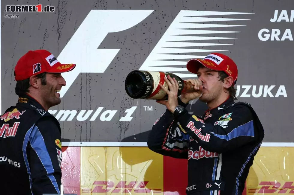 Corriere della Sera (Italien): "Die Neuigkeit im Hause Red Bull ist, dass die beiden Piloten nicht gegeneinander kämpfen. Vettel beherrscht die Rennbahn der Meister in Japan mit der Natürlichkeit seiner besten Tage." Foto zur News: Corriere della Sera (Italien): "Die Neuigkeit im Hause Red Bull ist, dass die beiden Piloten nicht gegeneinander kämpfen. Vettel beherrscht die Rennbahn der Meister in Japan mit der Natürlichkeit seiner besten Tage."