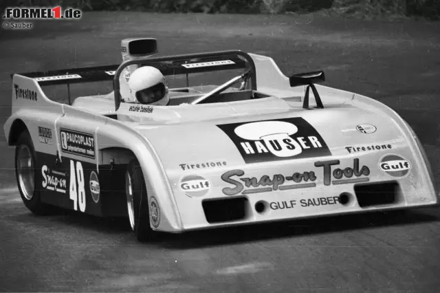 Der Sauber C3, immer noch mit dem Chef am Steuer. Foto zur News: Der Sauber C3, immer noch mit dem Chef am Steuer.