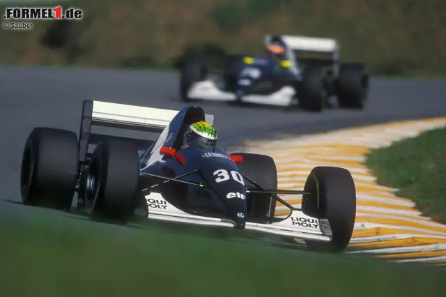 Premiere in der Formel 1: J.J. Lehto und Karl Wendlinger bestreiten die erste Saison. Foto zur News: Premiere in der Formel 1: J.J. Lehto und Karl Wendlinger bestreiten die erste Saison.