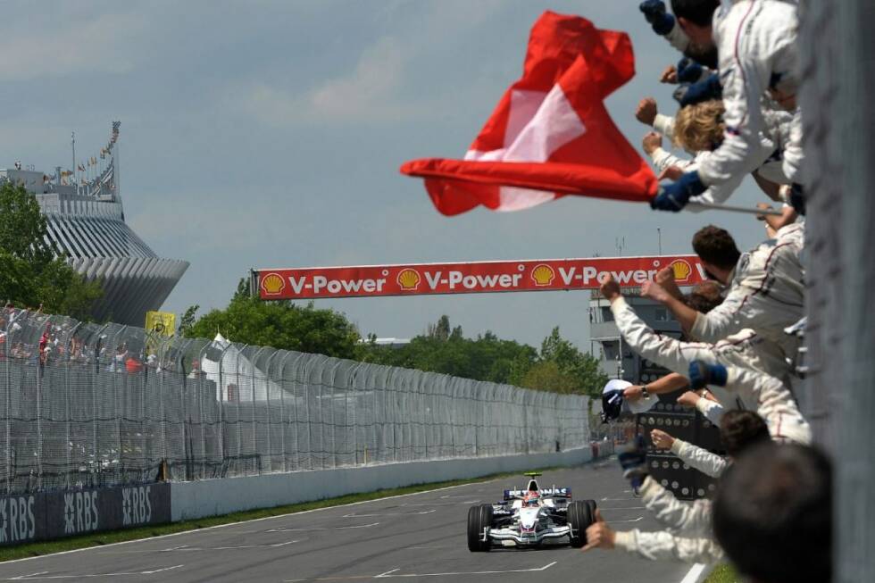 Foto zur News: Der größte Einzelerfolg: Doppelerfolg beim Grand Prix von Kanada 2008.