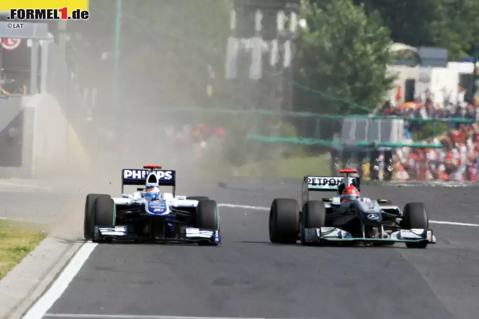 "Ich mag faire Zweikämpfe, aber ich denke nicht, dass das ein fairer Kampf war", sagte Barrichello. "Wenn er vor mir in den Himmel kommen möchte, dann von mir aus. Ich möchte nicht der Erste sein, der da vor ihm oben ist." Foto zur News: "Ich mag faire Zweikämpfe, aber ich denke nicht, dass das ein fairer Kampf war", sagte Barrichello. "Wenn er vor mir in den Himmel kommen möchte, dann von mir aus. Ich möchte nicht der Erste sein, der da vor ihm oben ist."