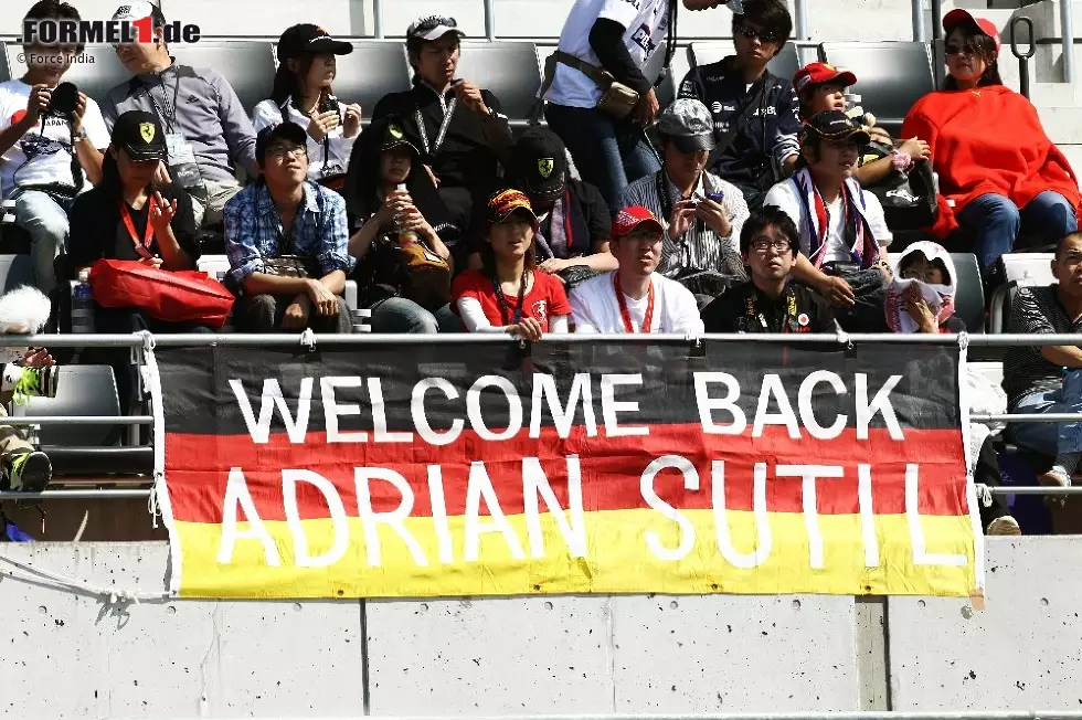 Foto zur News: Besonderen Japan-Bezug hat Adrian Sutil, der vor seiner Formel-1-Karriere sogar im "Land der aufgehenden Sonne" gelebt hat.