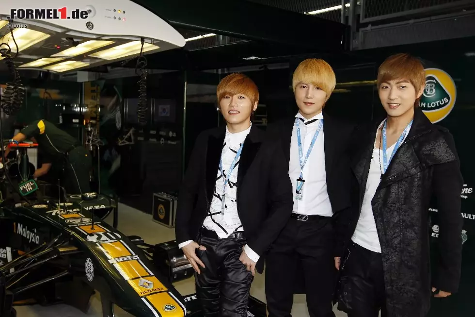 Foto zur News: Ja, es gibt in Südkorea auch eine nationale Musikszene. Der Name dieser Popband, die von Lotus eingeladen wurde, ist uns aber leider entfallen.