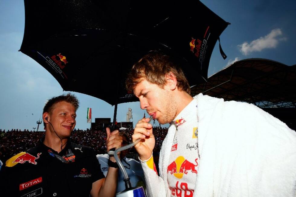 Foto zur News: T wie Tommi Pärmäkoski, Vettels finnischer Fitnesstrainer und Physiotherapeut, mit dem er übers Jahr gesehen die meiste Zeit verbringt