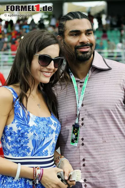 Der inzwischen zurückgetretene Boxer David Haye, einst Erzfeind der Klitschko-Brüder, auf dem Grid. Foto zur News: Der inzwischen zurückgetretene Boxer David Haye, einst Erzfeind der Klitschko-Brüder, auf dem Grid.