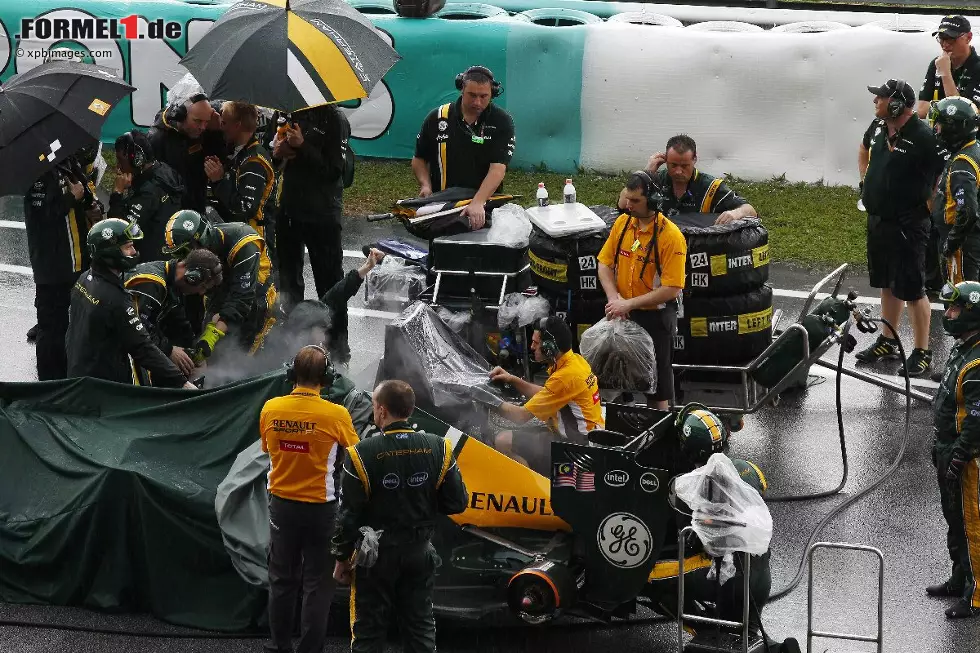 Foto zur News: Caterham bereitet sich auf den Re-Start vor.