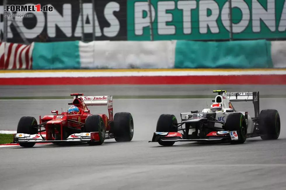 Blick (Schweiz): "Ein kleiner Fehler acht Runden vor Schluss kostet den sensationellen Perez im Sauber den ganz großen Triumph. Am Ende fehlen auf Sieger Alonso nur lumpige 2,2 Sekunden. Der Mexikaner nutzte die nasse Gunst der Stunde, um sein Meisterstück abzuliefern." Foto zur News: Blick (Schweiz): "Ein kleiner Fehler acht Runden vor Schluss kostet den sensationellen Perez im Sauber den ganz großen Triumph. Am Ende fehlen auf Sieger Alonso nur lumpige 2,2 Sekunden. Der Mexikaner nutzte die nasse Gunst der Stunde, um sein Meisterstück abzuliefern."