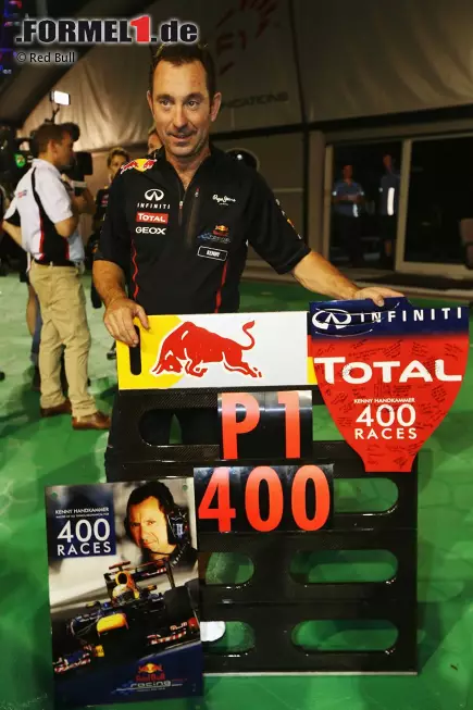 Einer der stillen Helden des Fahrerlagers: Kenny Handkammer, Chefmechaniker von Red Bull, feierte seinen 400. Grand Prix standesgemäß mit einem Sieg des Teams. Foto zur News: Einer der stillen Helden des Fahrerlagers: Kenny Handkammer, Chefmechaniker von Red Bull, feierte seinen 400. Grand Prix standesgemäß mit einem Sieg des Teams.