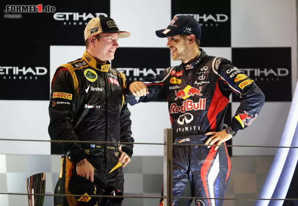 La Gazzetta dello Sport (Italien): "Kräftemessen zwischen Vettel und Alonso. Aufholjagd des Deutschen in Abu Dhabi, Herzklopfen in der Wüste. Vettel weiß, dass er ein außerordentliches Auto in den Händen hat, und nutzt es bis zum Ende. Räikkönen feiert seinen ersten Erfolg in der zweiten Phase seiner Karriere in der Formel 1 und seine Revanche gegenüber Ferrari, wo er 2009 für Alonso Platz machen musste." Foto zur News: La Gazzetta dello Sport (Italien): "Kräftemessen zwischen Vettel und Alonso. Aufholjagd des Deutschen in Abu Dhabi, Herzklopfen in der Wüste. Vettel weiß, dass er ein außerordentliches Auto in den Händen hat, und nutzt es bis zum Ende. Räikkönen feiert seinen ersten Erfolg in der zweiten Phase seiner Karriere in der Formel 1 und seine Revanche gegenüber Ferrari, wo er 2009 für Alonso Platz machen musste."
