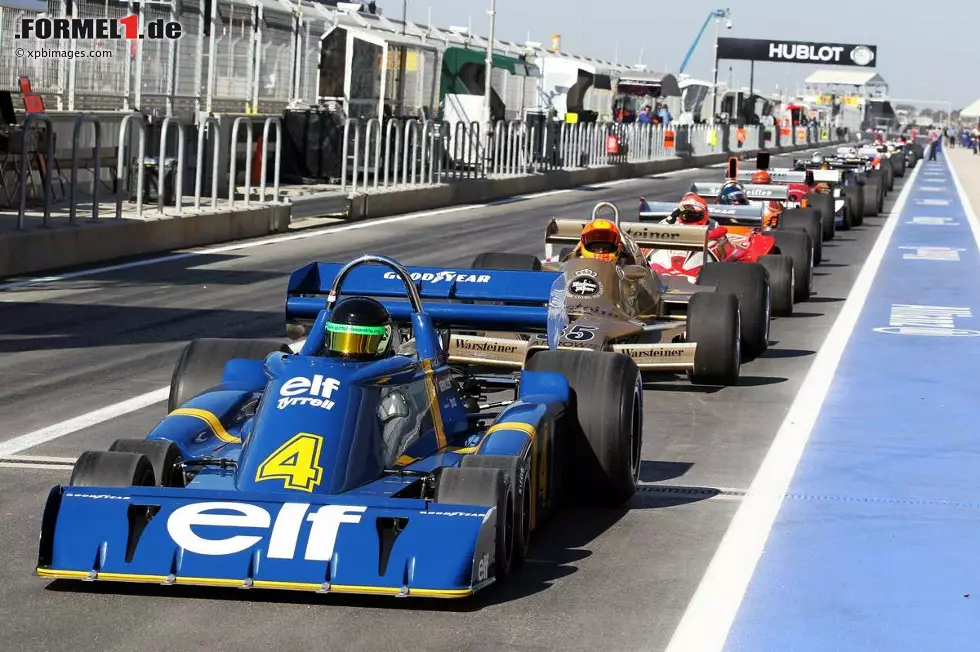 Nostalgische Erinnerungen: Ungefähr so hat die Formel 1 ausgesehen, als sie in den USA zum letzten Mal richtig populär war... Foto zur News: Nostalgische Erinnerungen: Ungefähr so hat die Formel 1 ausgesehen, als sie in den USA zum letzten Mal richtig populär war...