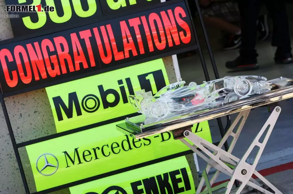 Foto zur News: 300. gemeinsamer Grand Prix für den Mineralölhersteller Mobil 1 und McLaren. Selten, dass Partnerschaften in der Formel 1 so lang Bestand haben.