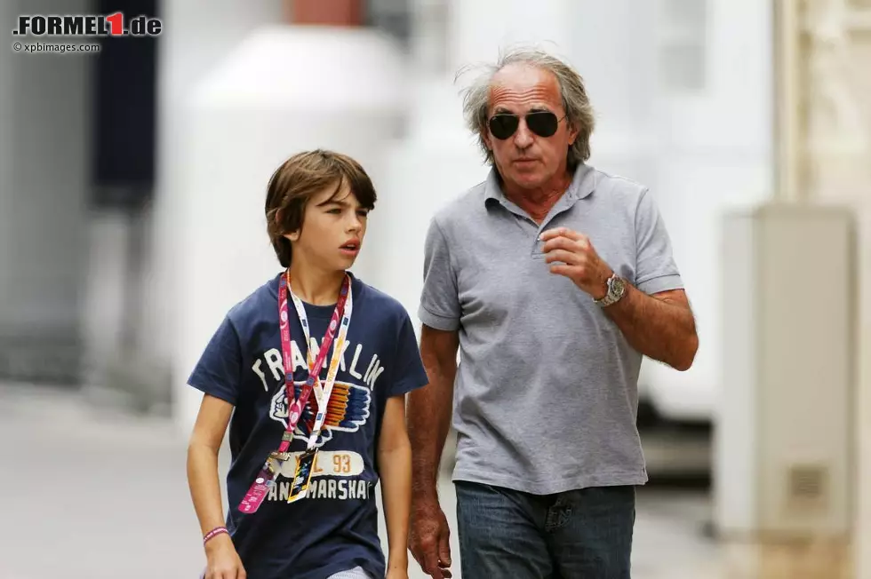 Foto zur News: ... der ehemalige Formel-1-Pilot Jacques Laffite, ...