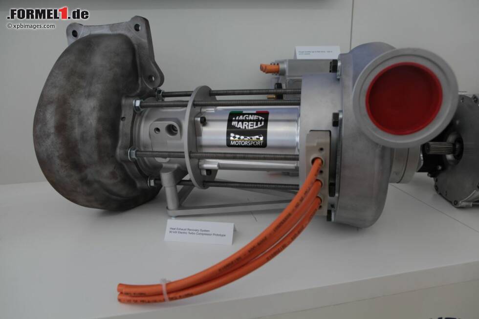 Foto zur News: Ebenfalls ab 2014: Zusätzlicher ERS-H-Turbogenerator zur Energierückgewinnung.