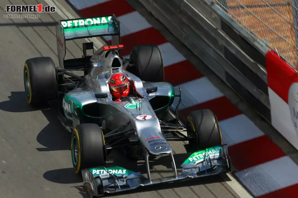 ... und verliert deswegen die redlich verdiente Pole-Position in Monte Carlo. Foto zur News: ... und verliert deswegen die redlich verdiente Pole-Position in Monte Carlo.