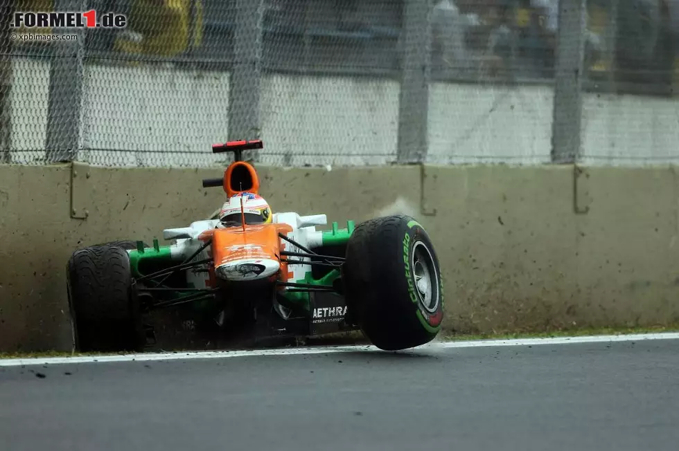 Foto zur News: Paul di Resta (Force-India-Mercedes), Grand Prix von Brasilien in Sao Paulo.