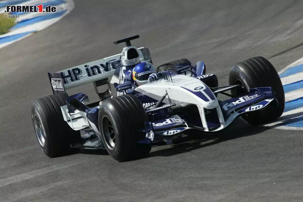 Erster Formel-1-Test: Als Lohn für den Formel-BMW-Titel 2004 durfte Vettel am 27. September 2005 in Jerez de la Frontera einen Williams-BMW ausprobieren. Foto zur News: Erster Formel-1-Test: Als Lohn für den Formel-BMW-Titel 2004 durfte Vettel am 27. September 2005 in Jerez de la Frontera einen Williams-BMW ausprobieren.