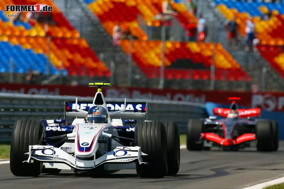 Istanbul 2006: Sebastian Vettel kommt nach dem Rauswurf von Jacques Villeneuve zumindest zu seinem ersten Freitagseinsatz für BMW - und fährt auf Anhieb Bestzeit! Foto zur News: Istanbul 2006: Sebastian Vettel kommt nach dem Rauswurf von Jacques Villeneuve zumindest zu seinem ersten Freitagseinsatz für BMW - und fährt auf Anhieb Bestzeit!