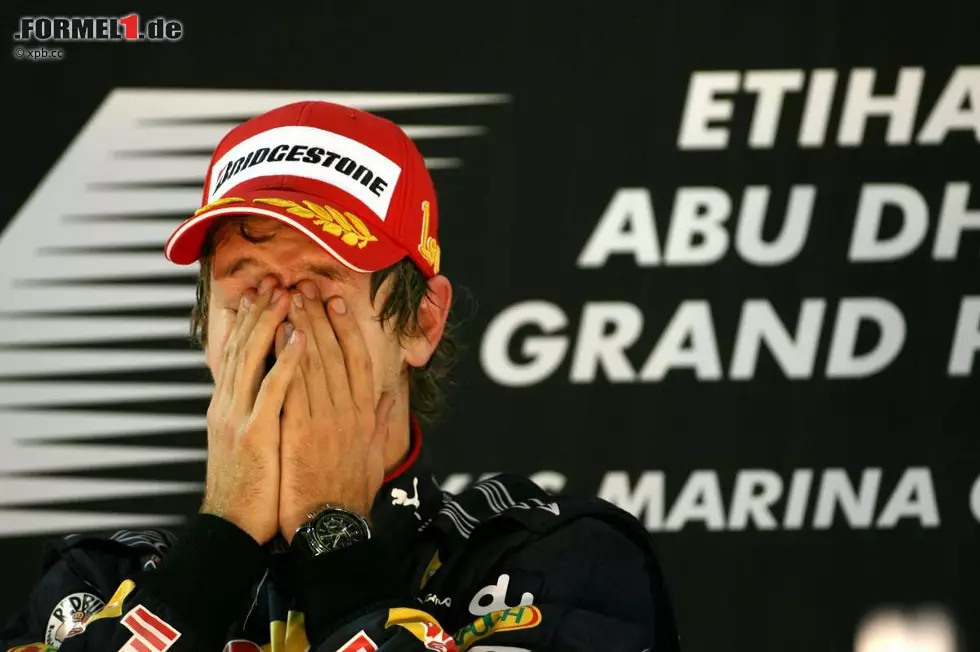 Foto zur News: Weltmeister: In Abu Dhabi erreicht Vettel 2010 den Gipfel der Formel 1.