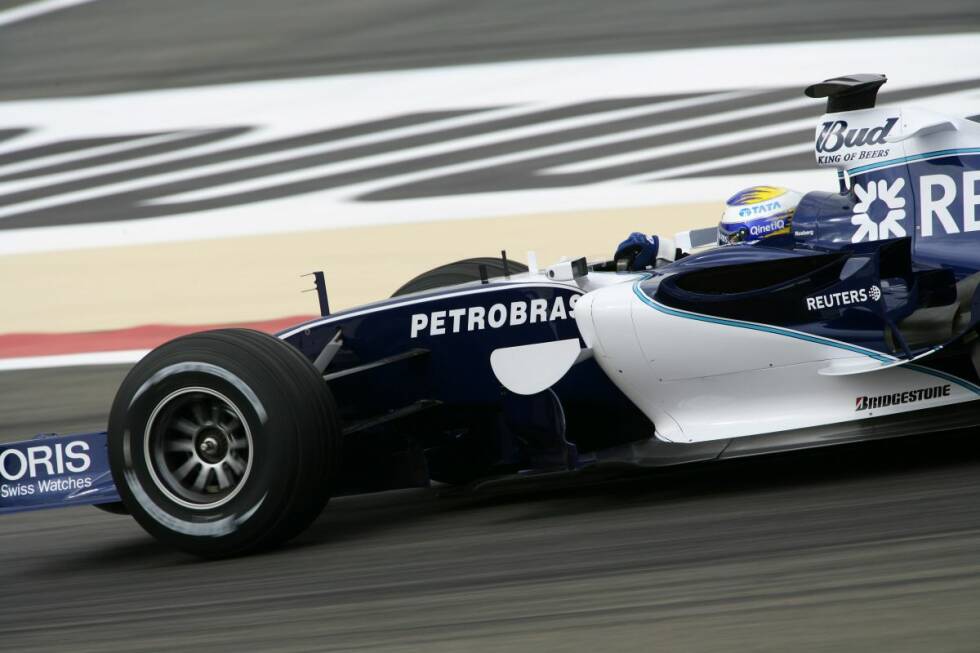 Foto zur News: Ein Stern geht auf: Nico Rosberg feiert auf Williams-Cosworth in Bahrain 2006 seine Formel-1-Premiere - mit schnellster Rennrunde. Bis er in China 2012 auf Mercedes erstmals ein Rennen gewinnt, muss der Sohn des früheren Williams-Weltmeisters Keke Rosberg aber 111 Grands Prix warten.