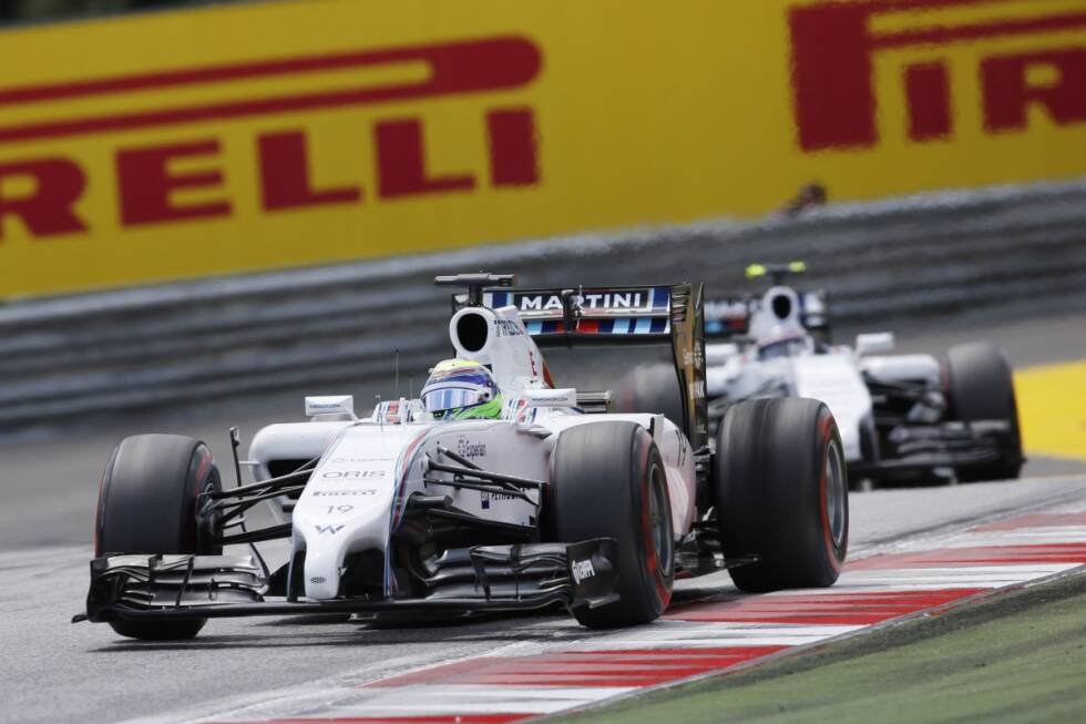 Foto zur News: In der Saison 2014 gelingt dem Team mit Felipe Massa, Valtteri Bottas und dem FW36 mit Mercedes-Power ein erstaunliches Comeback: Williams mischt plötzlich wieder mit im Konzert der ganz Großen und ist zurück unter den Top 3 in der WM.