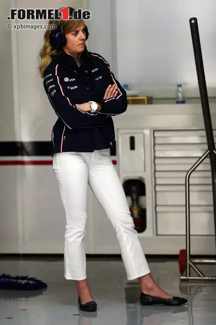 Foto zur News: Girl-Power bei Williams: Susie Wolff, die Ehefrau von Mercedes-Sportchef Toto Wolff, ist schon eine ganze Weile Testfahrerin, ...