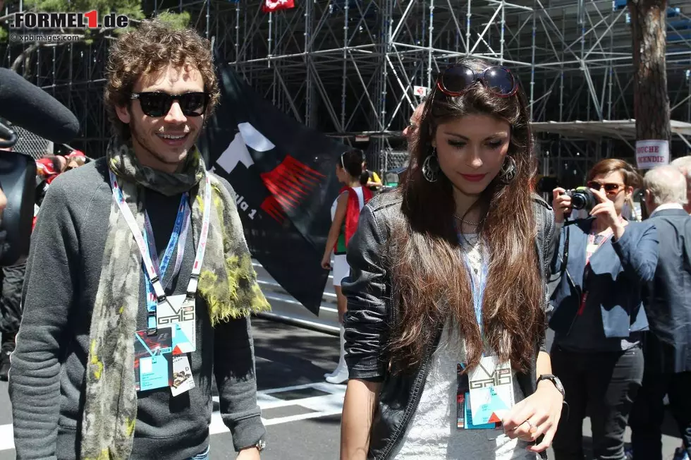Foto zur News: Motorrad-Superstar Valentino Rossi mit Freundin Linda Morselli.