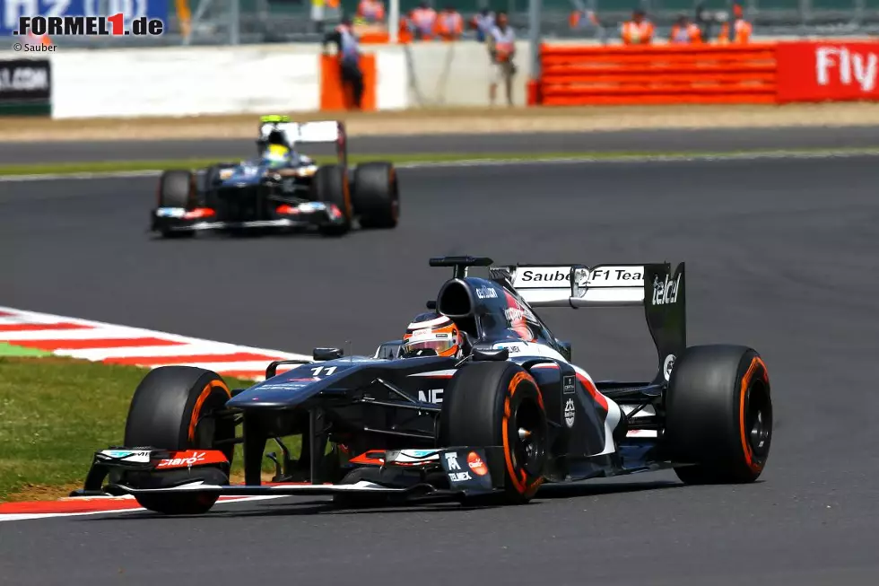 Foto zur News: Blick (Schweiz): "Rosberg siegt nach Reifentheater. Geplatzte Reifen und ein Getriebeschaden: Der Grand Prix in Silverstone hat es in sich. Am Ende jubelt Rosberg. Und das Sauber-Team, das dank Hülkenberg einen Punkt gewinnt. Dieser Sonntag macht allen Sauber-Fans Mut."