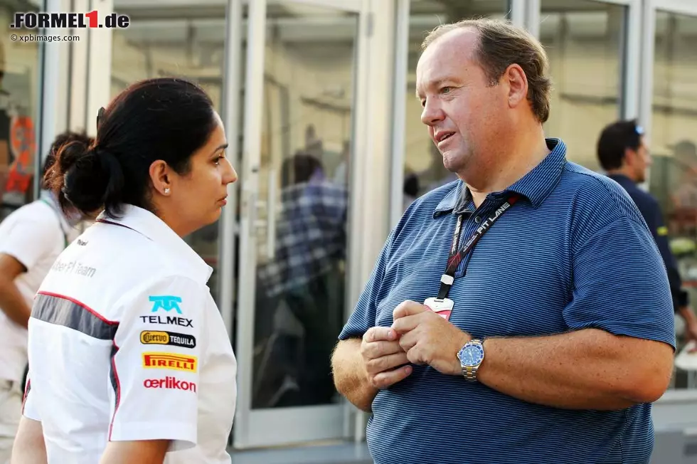 Foto zur News: Und sucht Monisha Kaltenborn schon Hülkenbergs Nachfolger? Grahame Chilton hätte zumindest das nötige Kleingeld, um seinen Sohn Max bei Sauber unterzubringen.