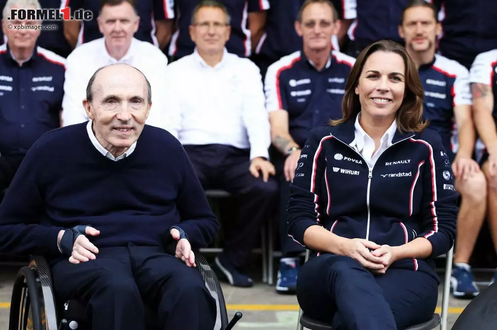 Frank Williams mit Tochter Claire. Seit der "Rollstuhlgeneral" das Tagesgeschäft übergeben hat, geht's mit Williams bergab. Mit einem achten und einem zehnten Platz geht 2013 als schlechteste Saison aller Zeiten in die Teamgeschichte ein. Foto zur News: Frank Williams mit Tochter Claire. Seit der "Rollstuhlgeneral" das Tagesgeschäft übergeben hat, geht's mit Williams bergab. Mit einem achten und einem zehnten Platz geht 2013 als schlechteste Saison aller Zeiten in die Teamgeschichte ein.
