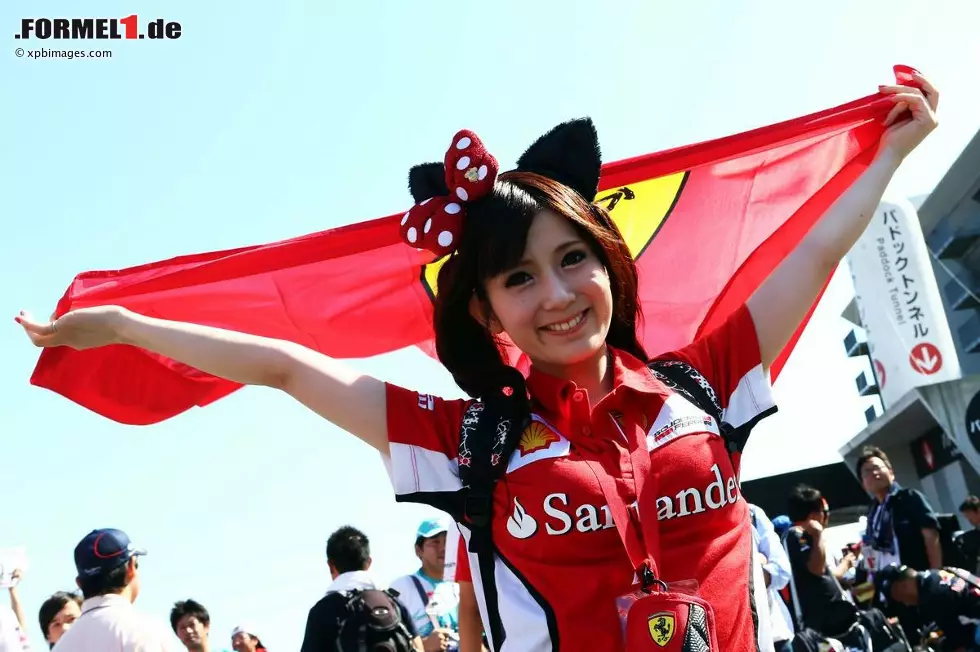Foto zur News: In Japan darf sich Ferrari über zahlreiche großartige Fanideen freuen - über Platz vier am Ende aber wohl weniger.