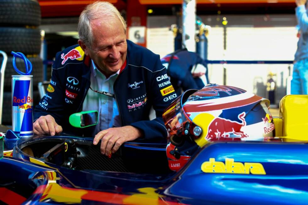 Foto zur News: Red-Bull-Motorsportberater Helmut Marko hatte das Nachwuchstalent schon eine ganze Weile im Blick.